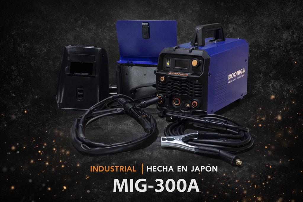 Maquina de Soldar Mig(Sin Gas) y arco 300 Amperes