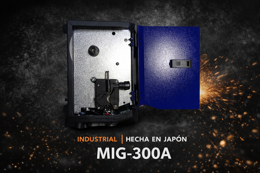 Maquina de Soldar Mig(Sin Gas) y arco 300 Amperes