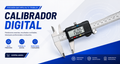 Calibrador Digital de Precisión (150mm/100mm) - Pie de Rey Electrónico de Fibra de Carbono. Herramienta de Medición Profesional para Taller